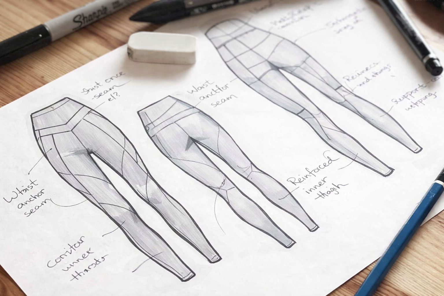 Why most leggings lose their sculpt?