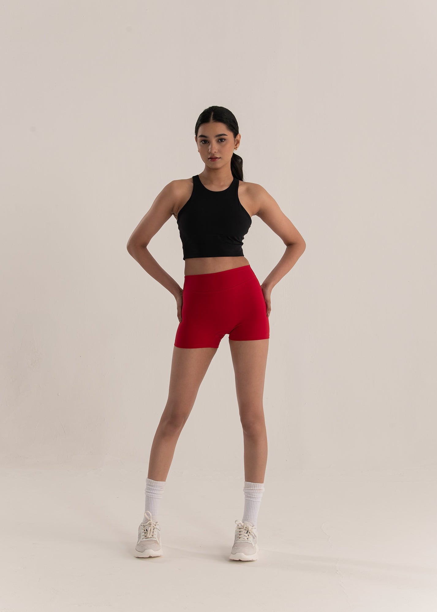 Sculpt iQ™ Plus Shorts – Crimson Heat