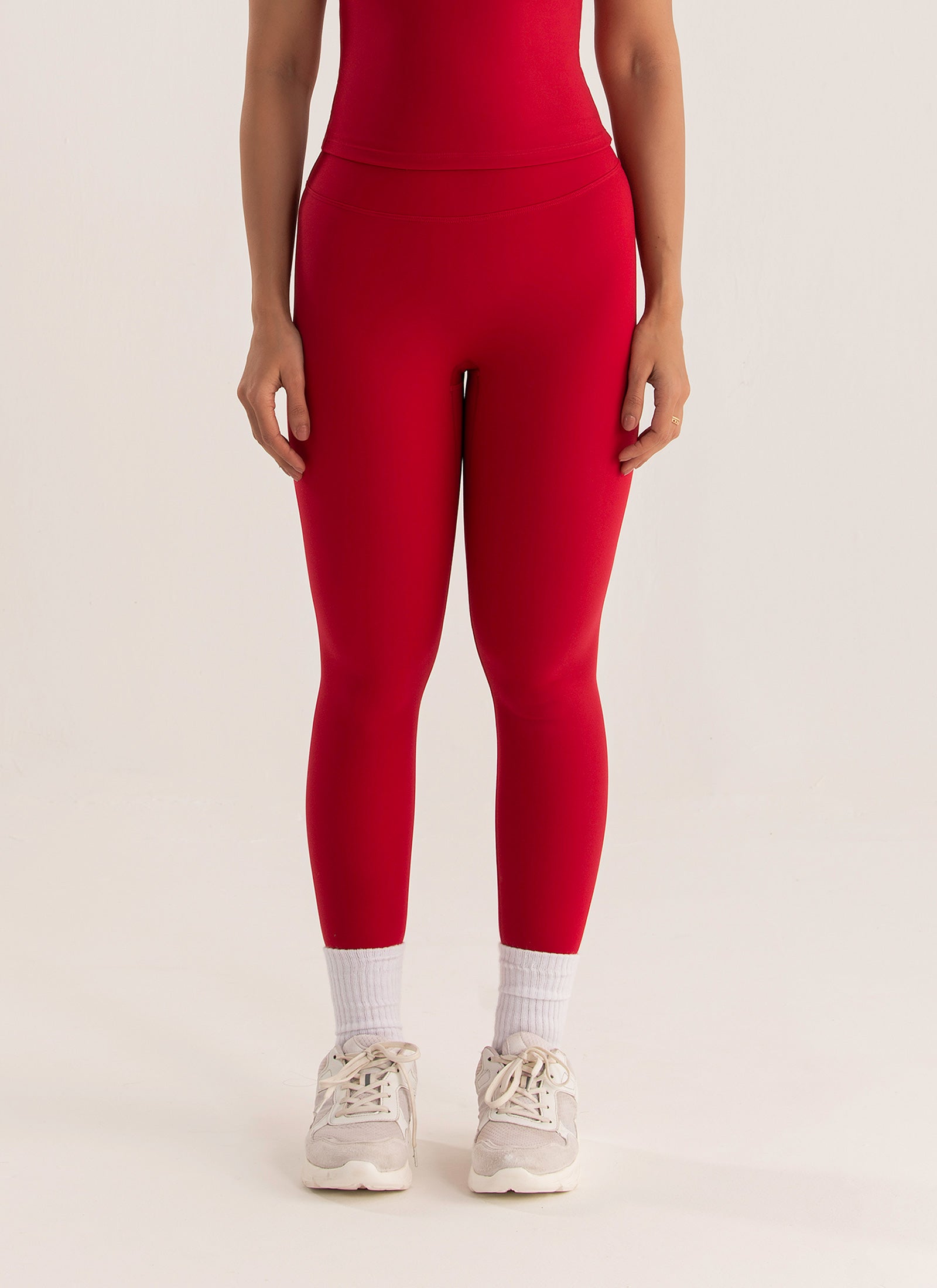 Sculpt iQ™ Plus Leggings – Crimson Heat