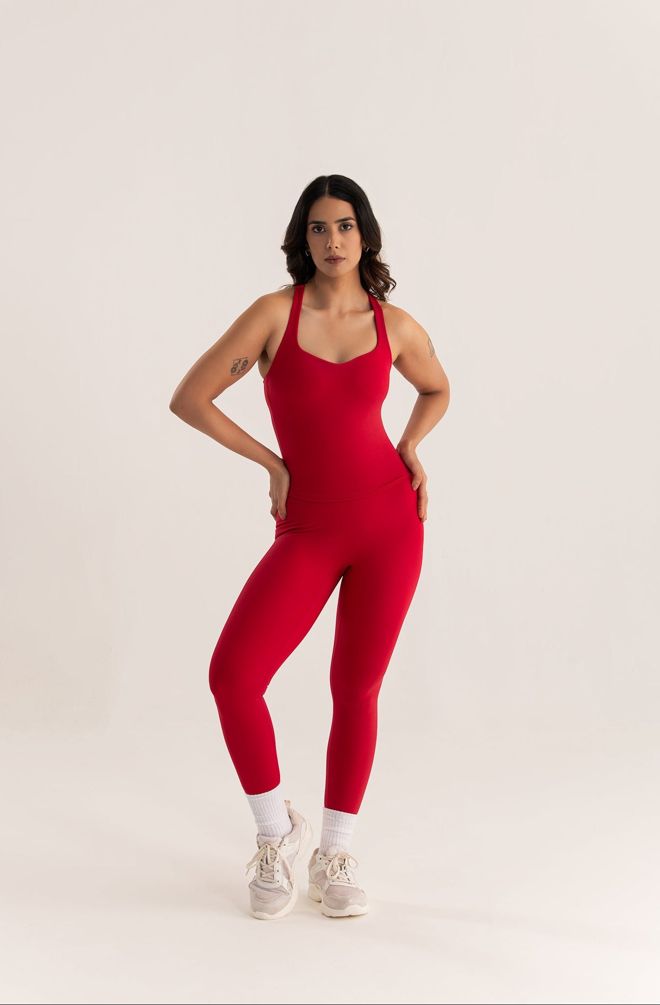 Sculpt iQ™ Plus Leggings – Crimson Heat