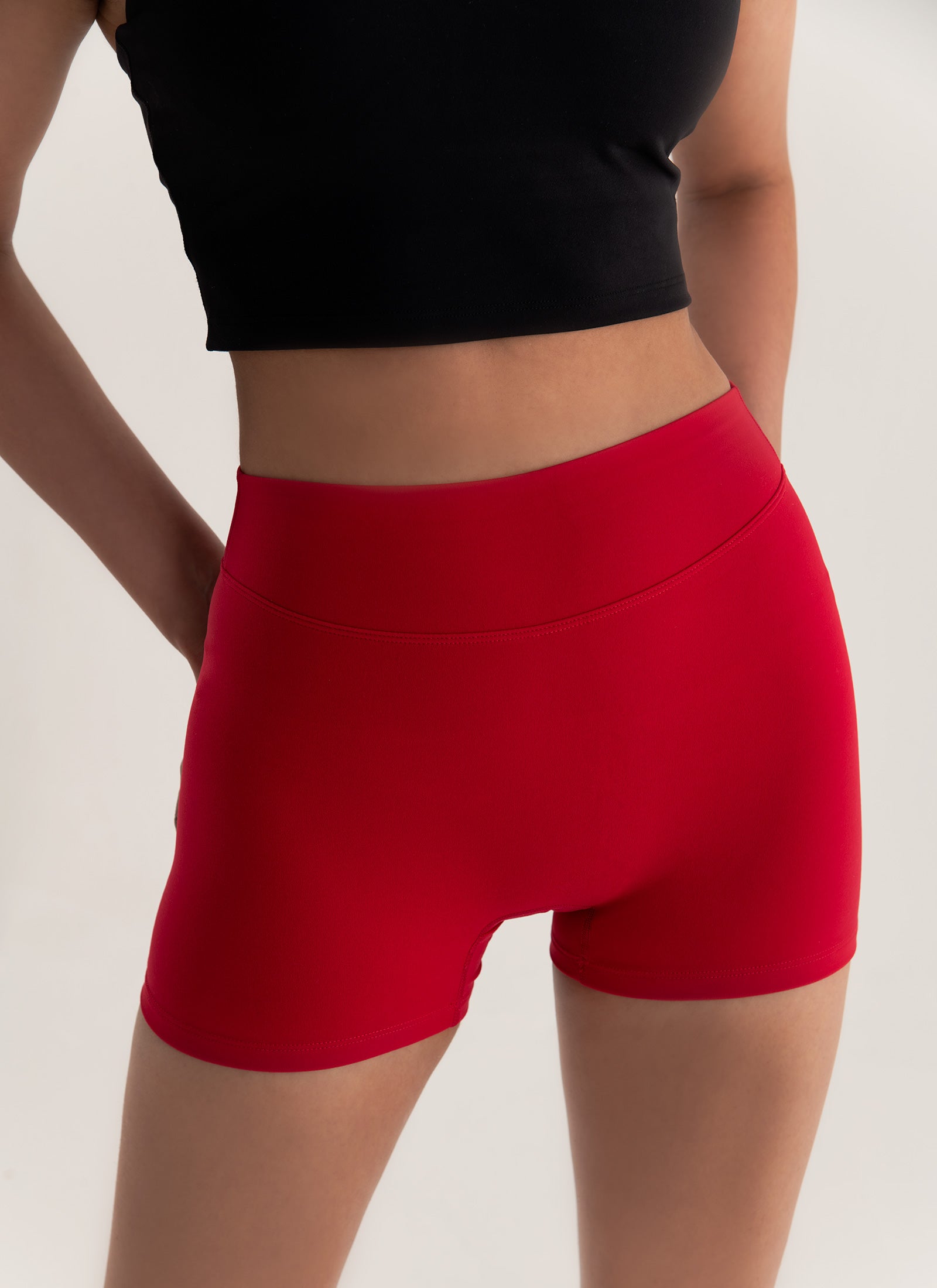 Sculpt iQ™ Plus Shorts – Crimson Heat