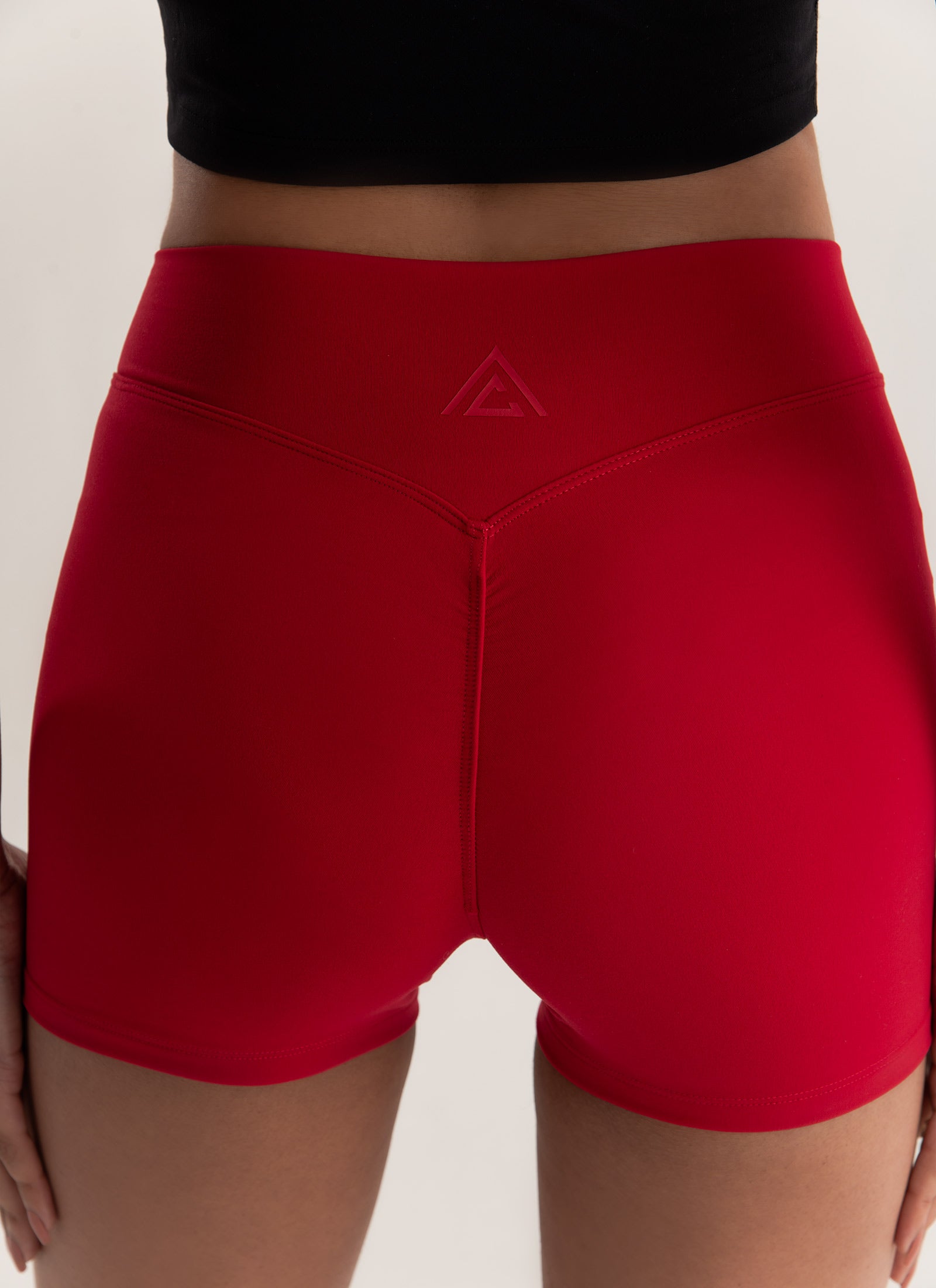 Sculpt iQ™ Plus Shorts – Crimson Heat