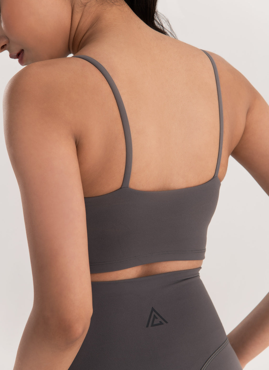 Sculpt iQ™ Minimalist Strappy Bra – Slate Dusk