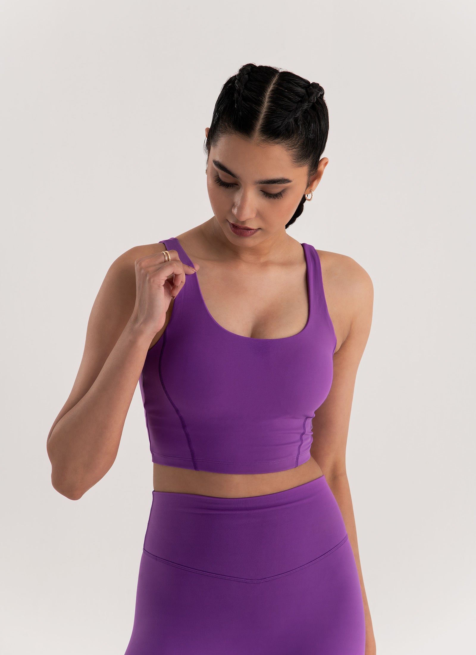 Sculpt iQ™ Scoop Back Brami – Orchid Bloom